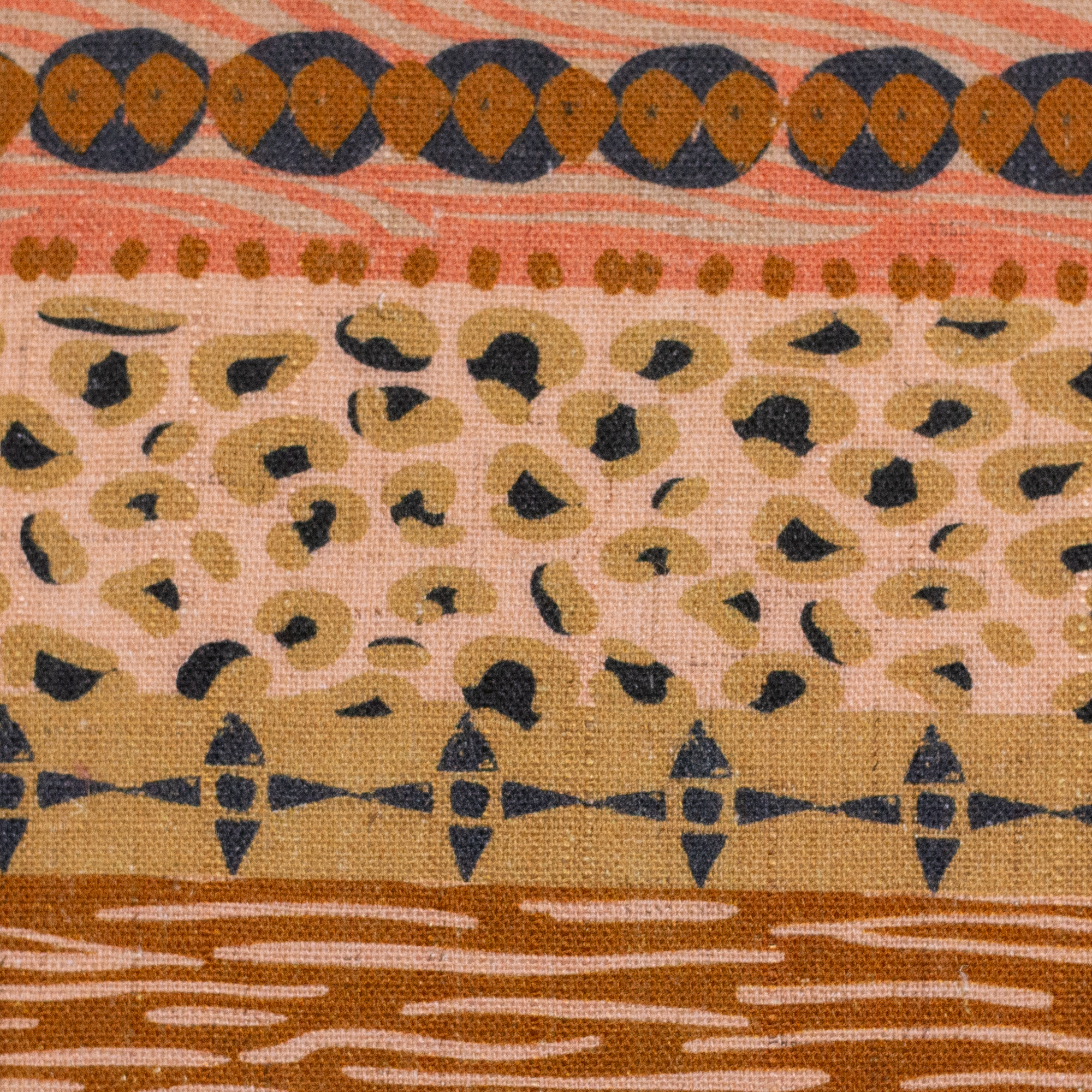 Wild Stripes by Bienvenido Colorido, Mixed fabric