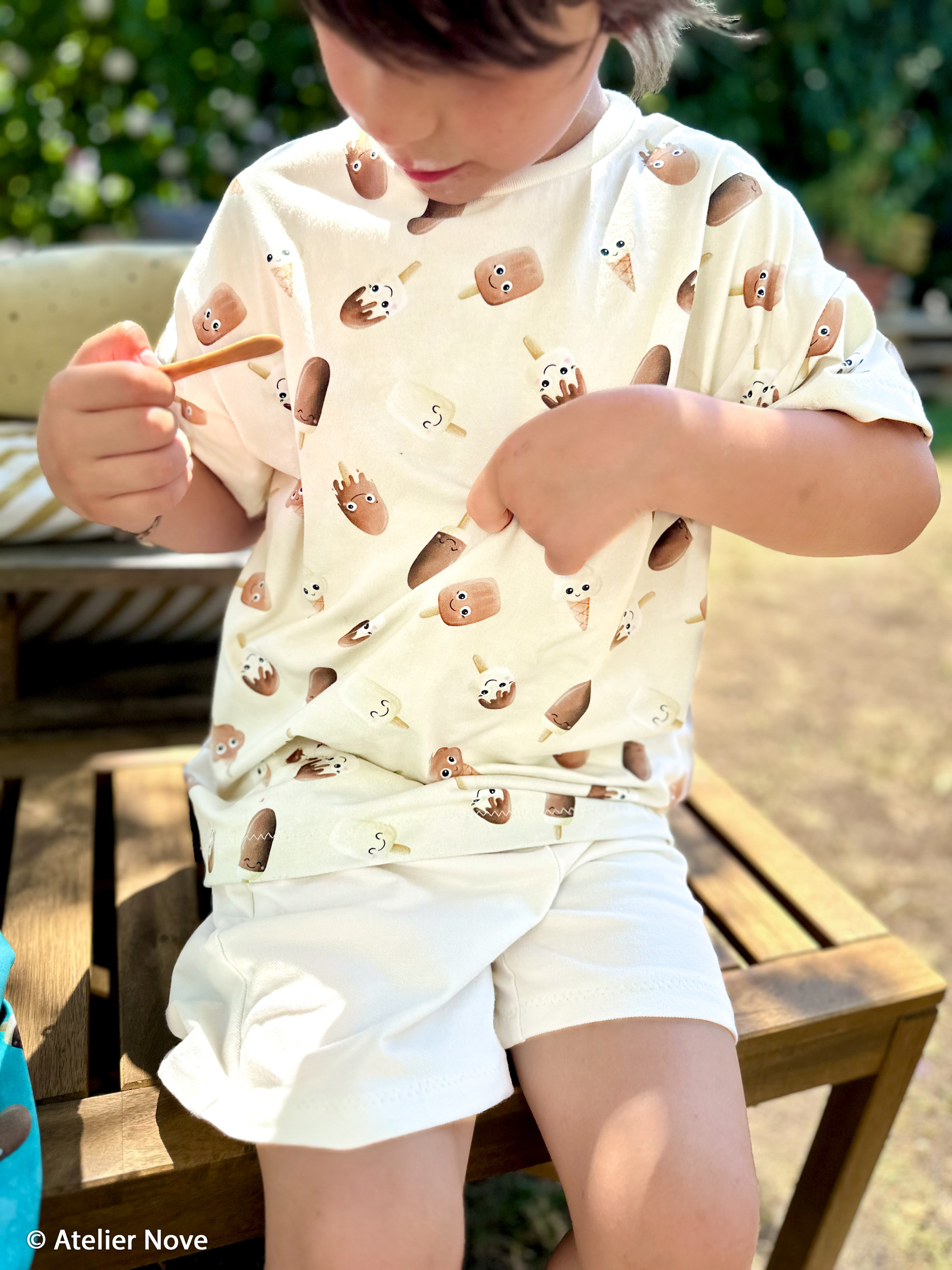Frosty Vibes by Mrs. Mint, Cotton Jersey