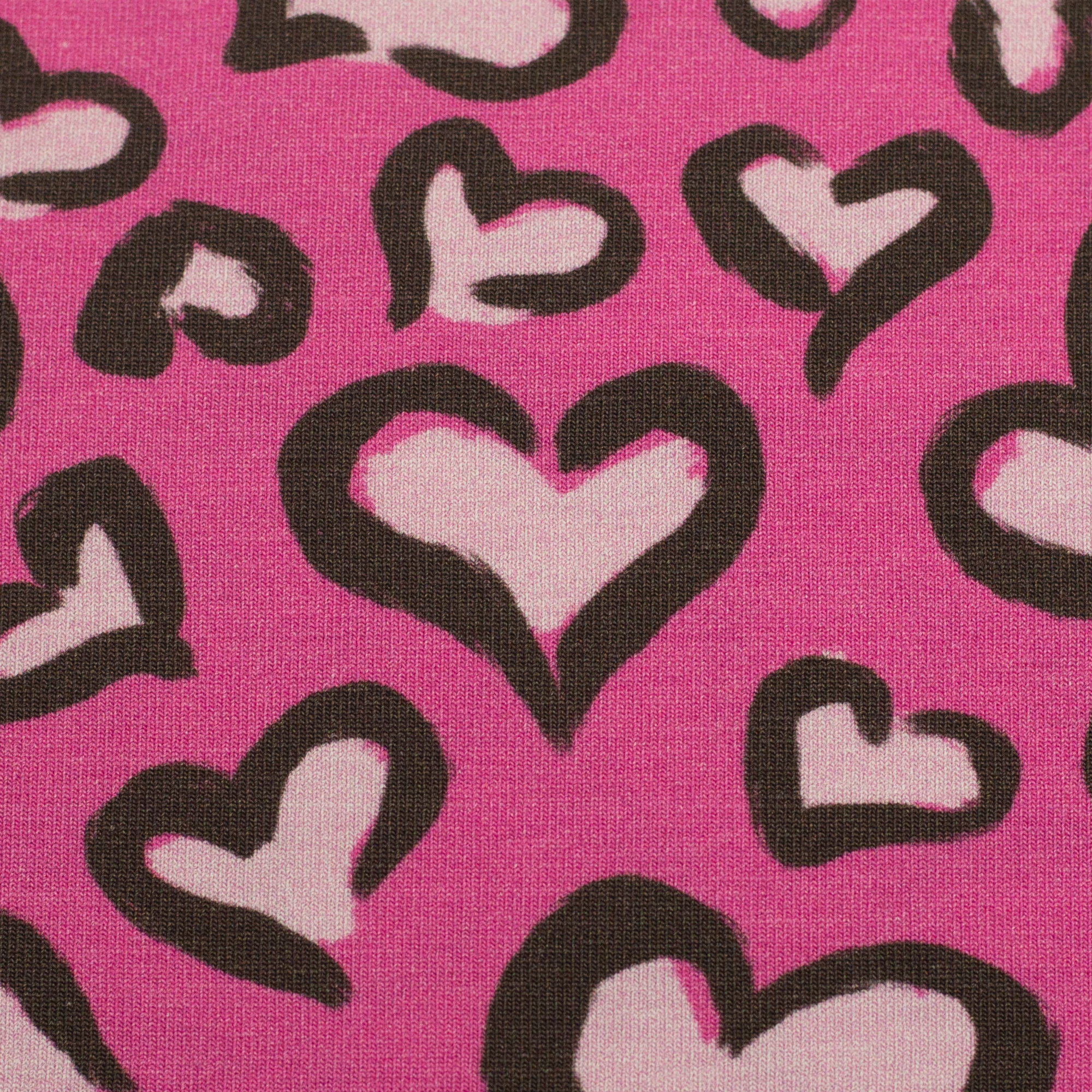 Hearts by Christiane Zielinski, French Terry Hearts by Christiane Zielinski, French Terry