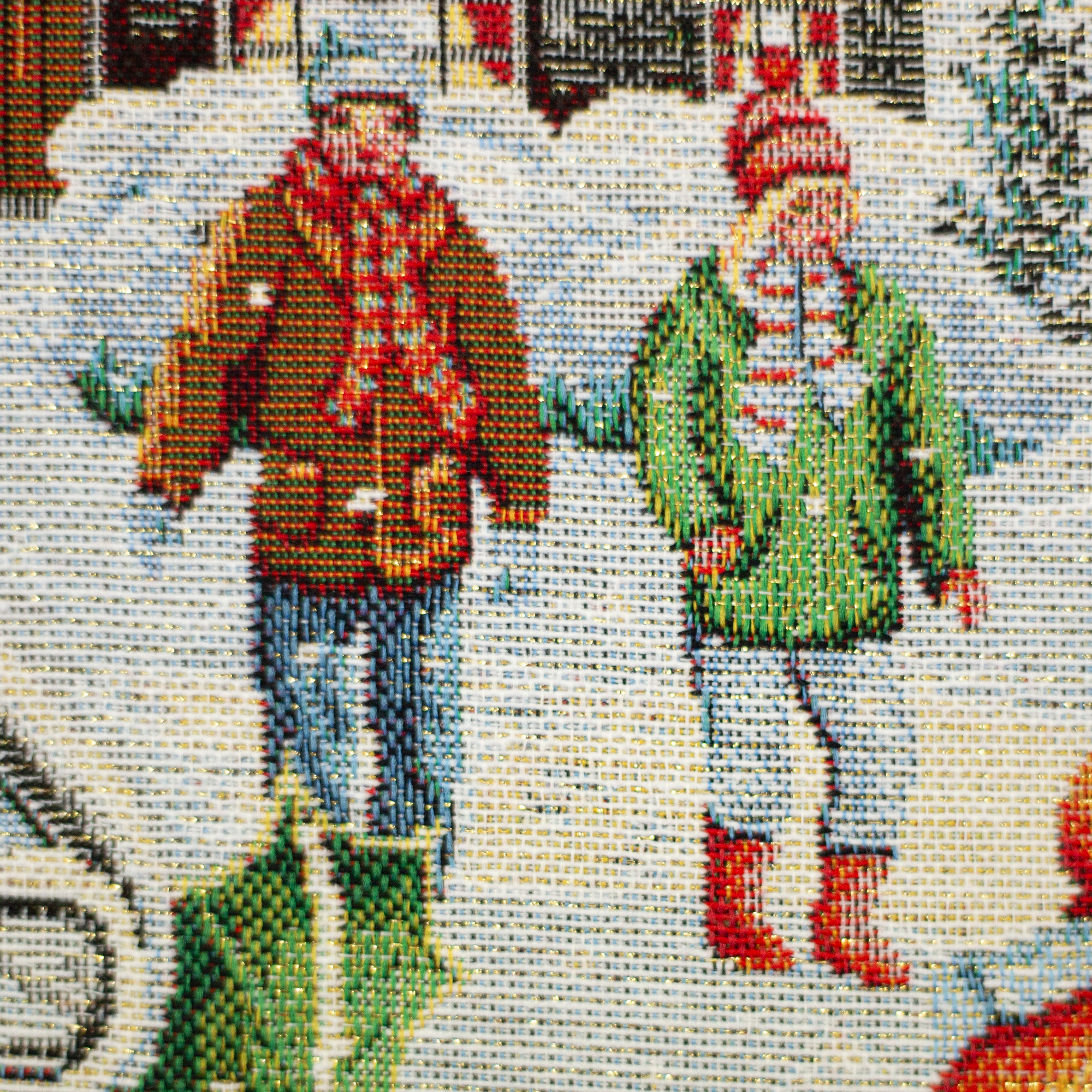 Christmas Pillow, Tapestry, Christmas, ca. 45x45cm Christmas Pillow, Tapestry, Christmas, ca. 45x45cm