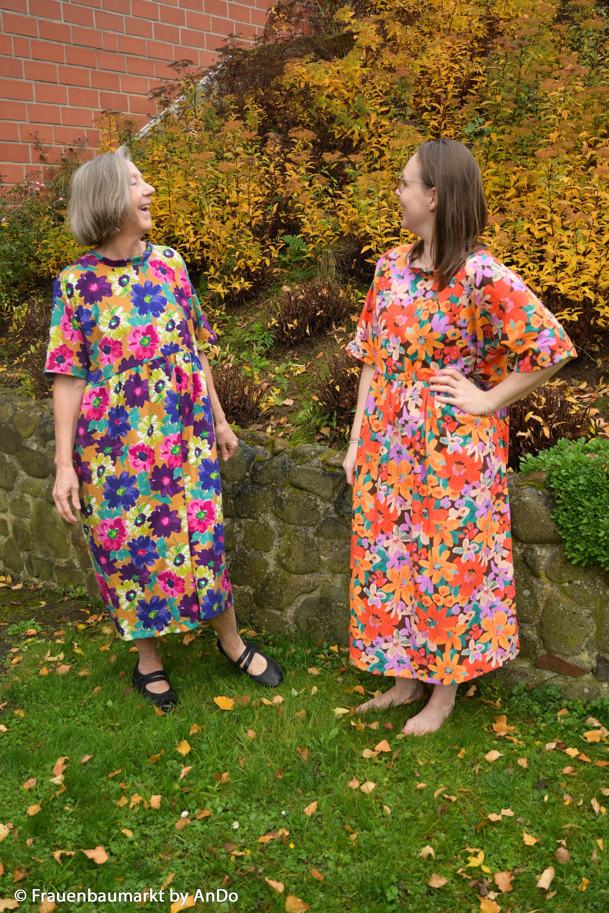 Sewing project by Frauenbaumarkt made with Ira, in brown