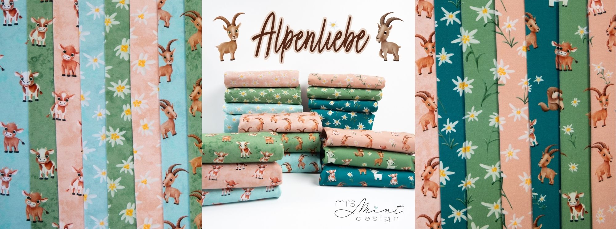 Baumwolljersey Alpenliebe Slider