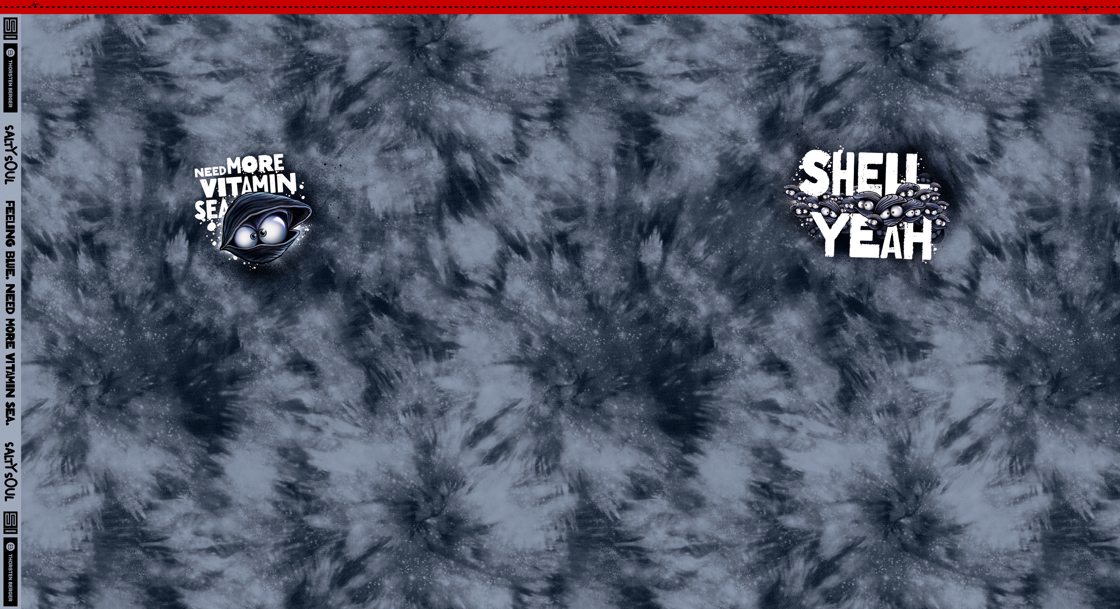 Mussel Mo by Thorsten Berger, Cotton Jersey