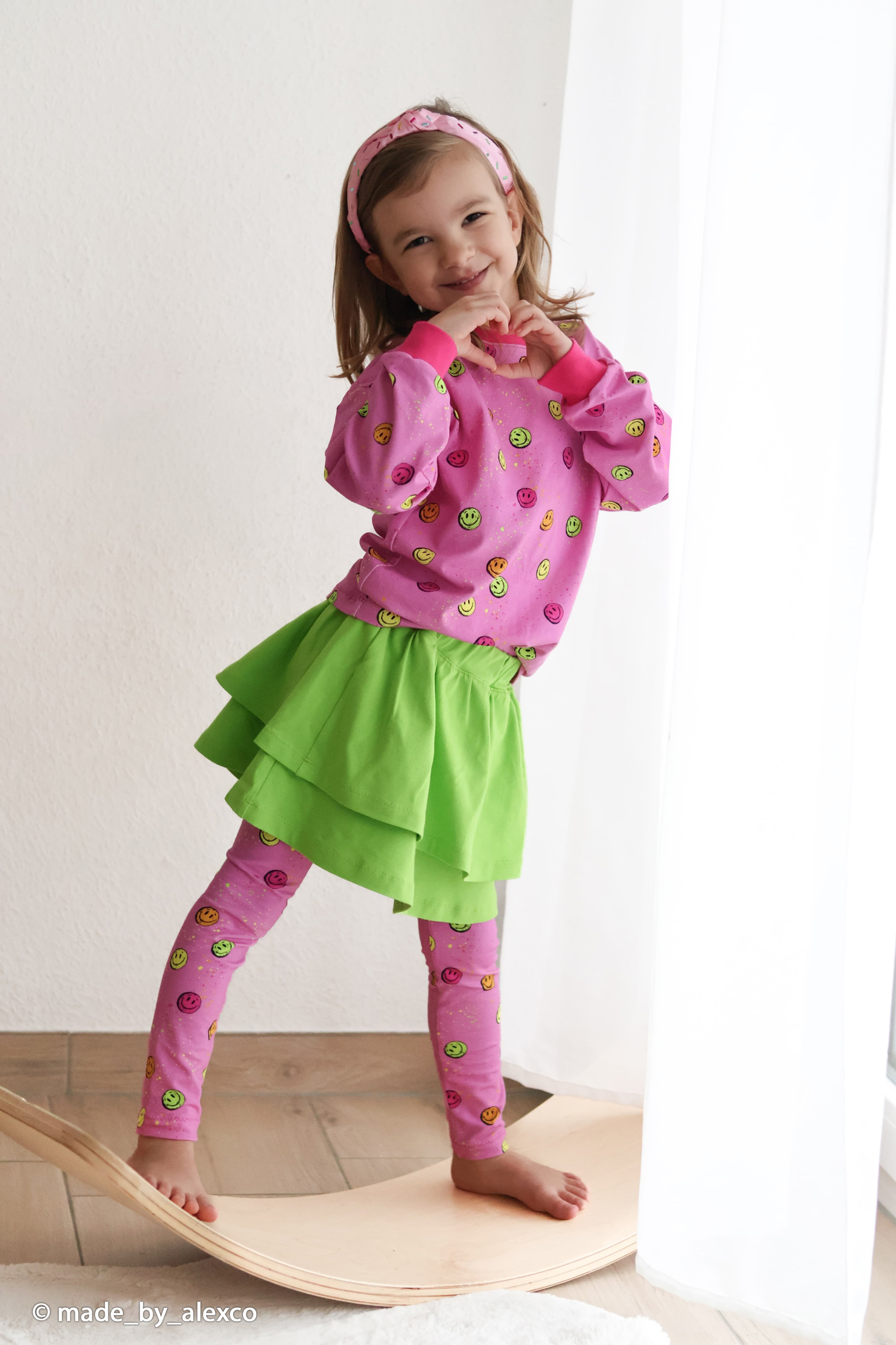 Happy by Christiane Zielinski, Cotton Jersey