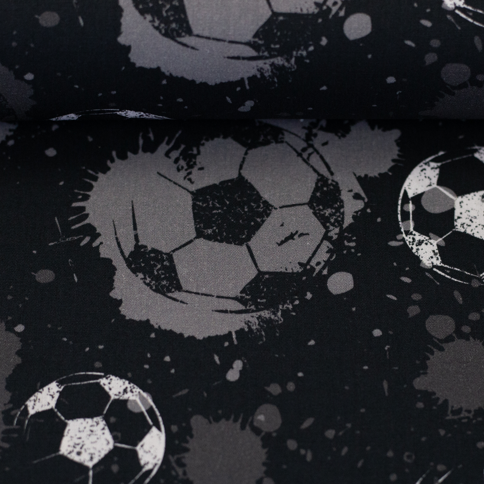 Fussball, Baumwolle Webware