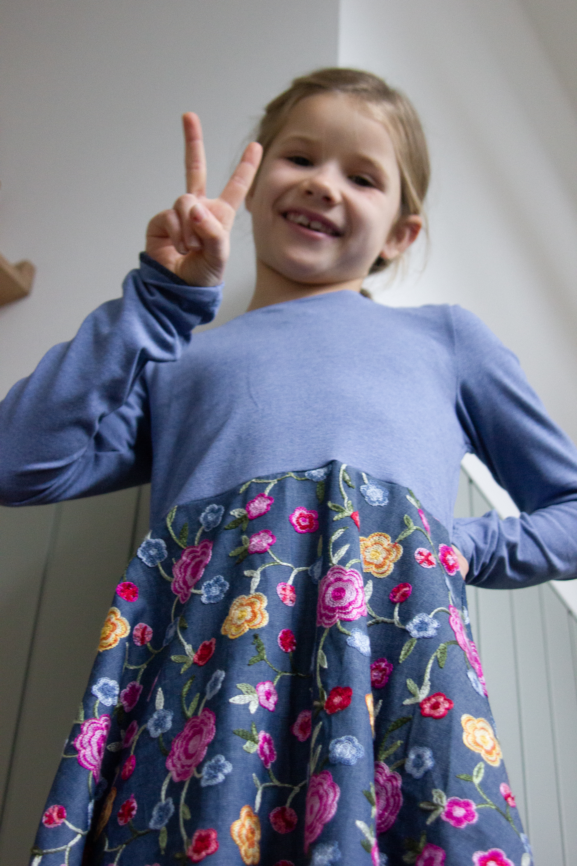 Jasmin **Stickerei**, Mixed fabric