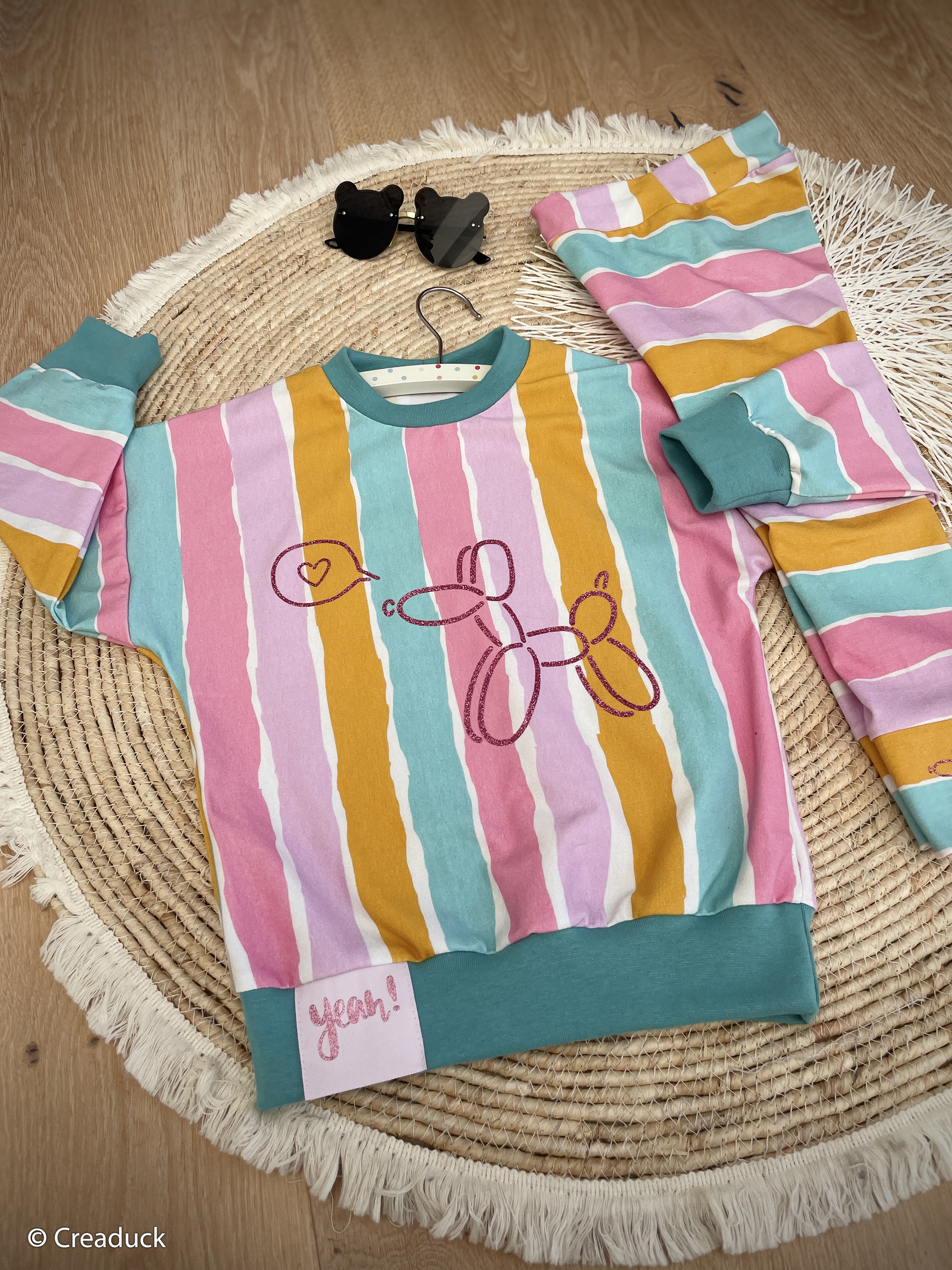 Stripy by Mrs Mint Design, Cotton Jersey