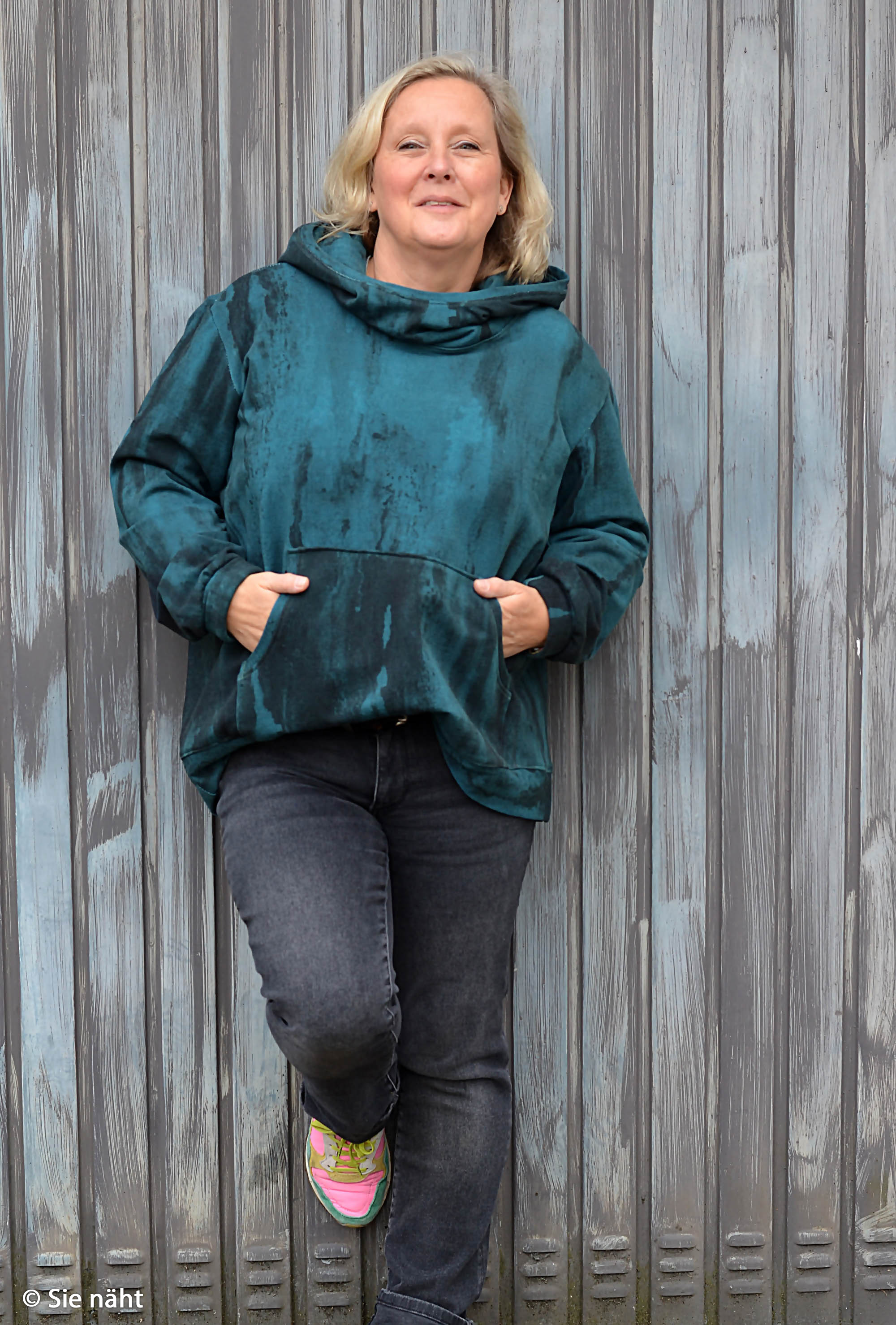 612749 Allover, Watercolor, teal