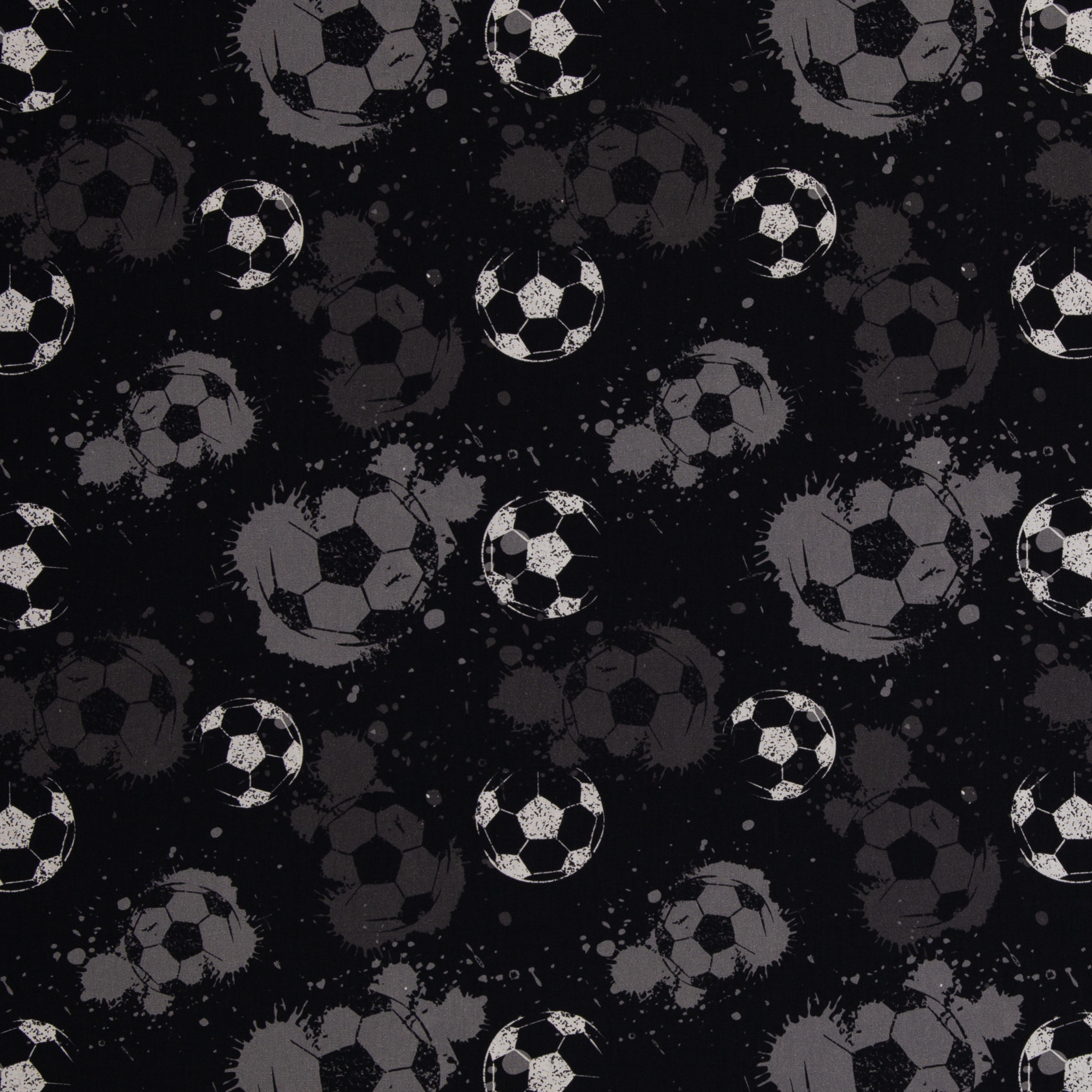 Fussball, Baumwolle Webware