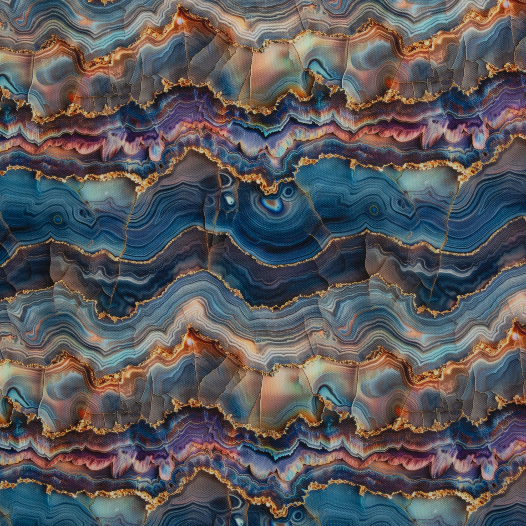 Flowing Bloom by Sarah Mariam Martindale >60.000, **wasserabweisend**, Polyester Webware