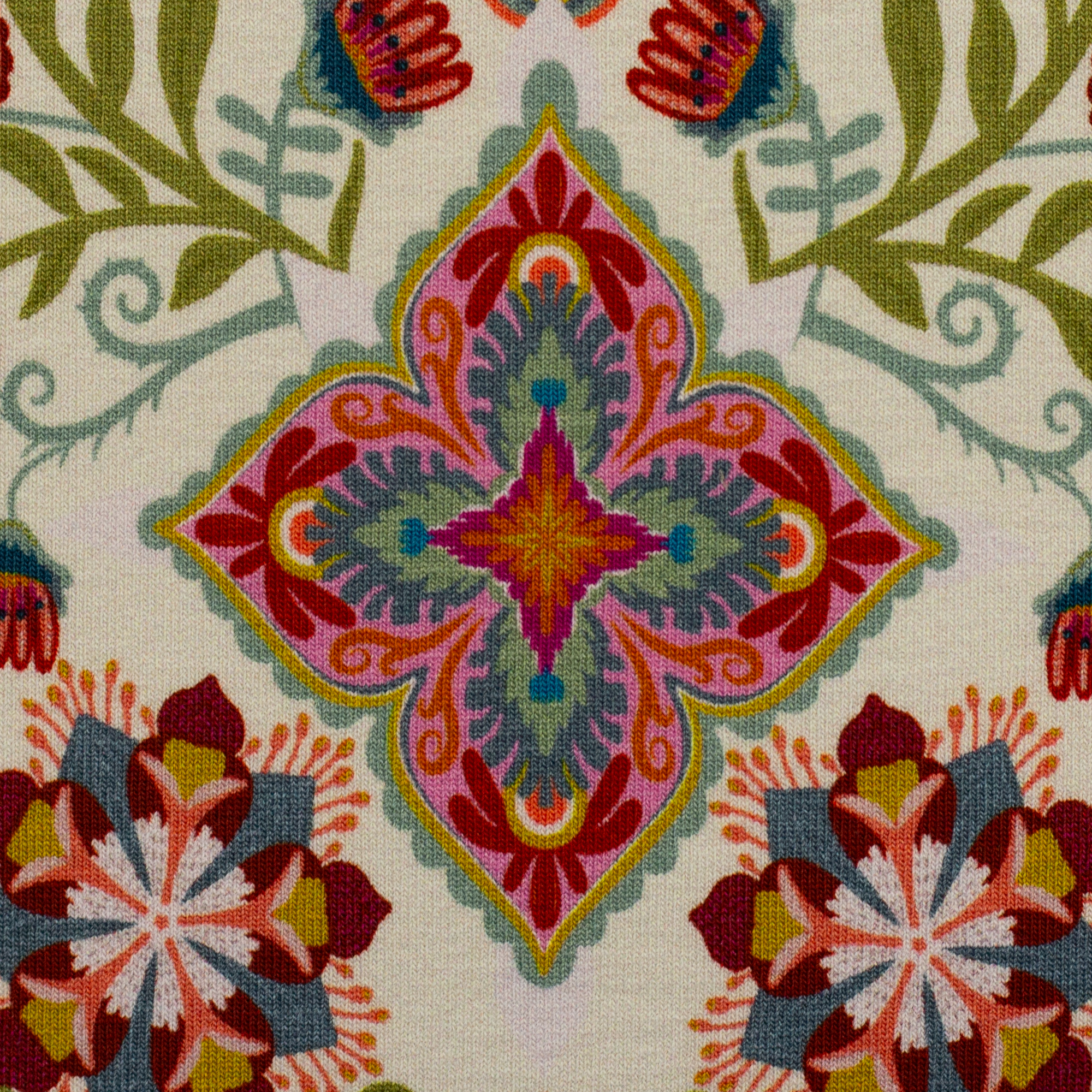 Tropical Flowers by Bienvenido Colorido, French Terry Tropical Flowers by Bienvenido Colorido, French Terry