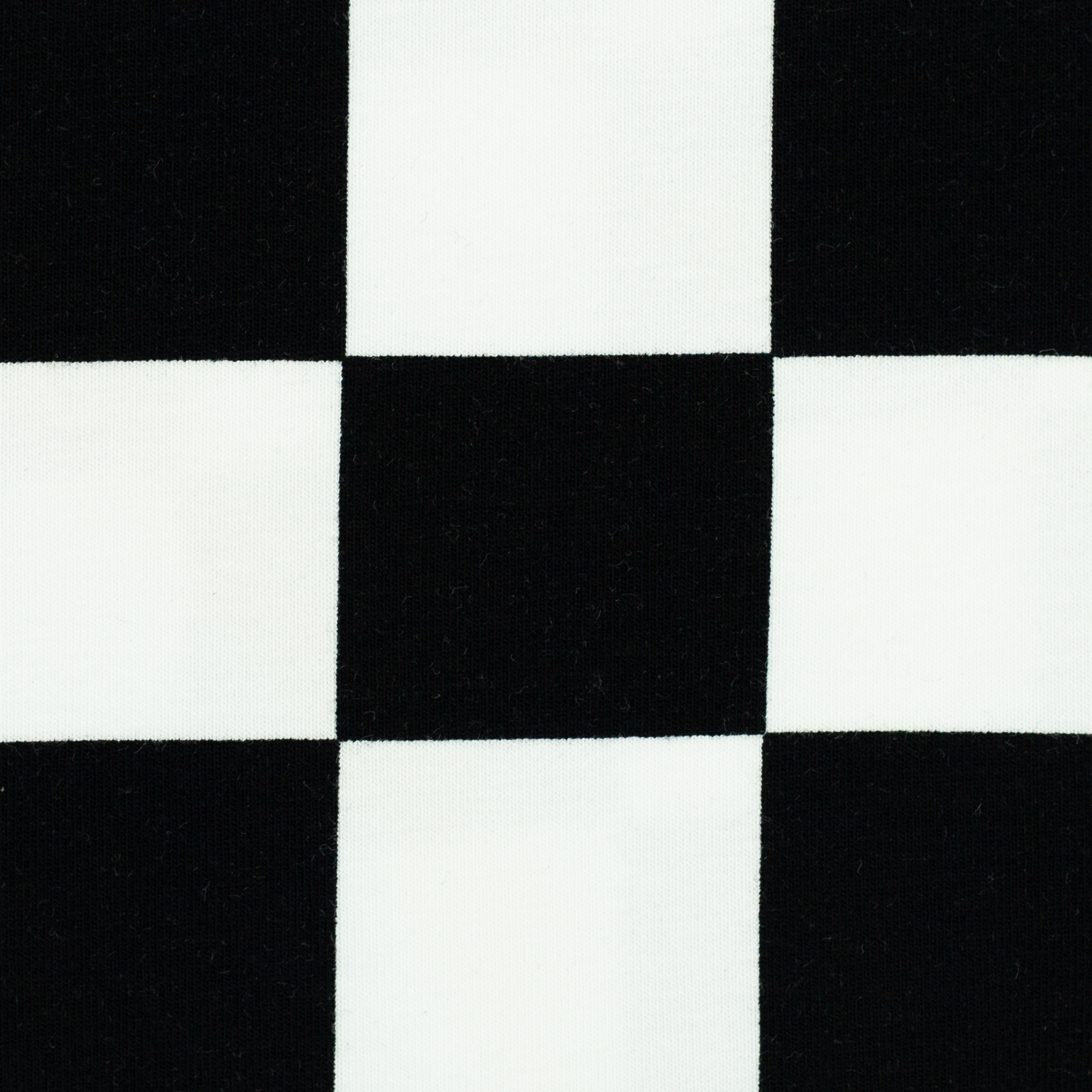 299011 Checks, ca. 4cm, black/white