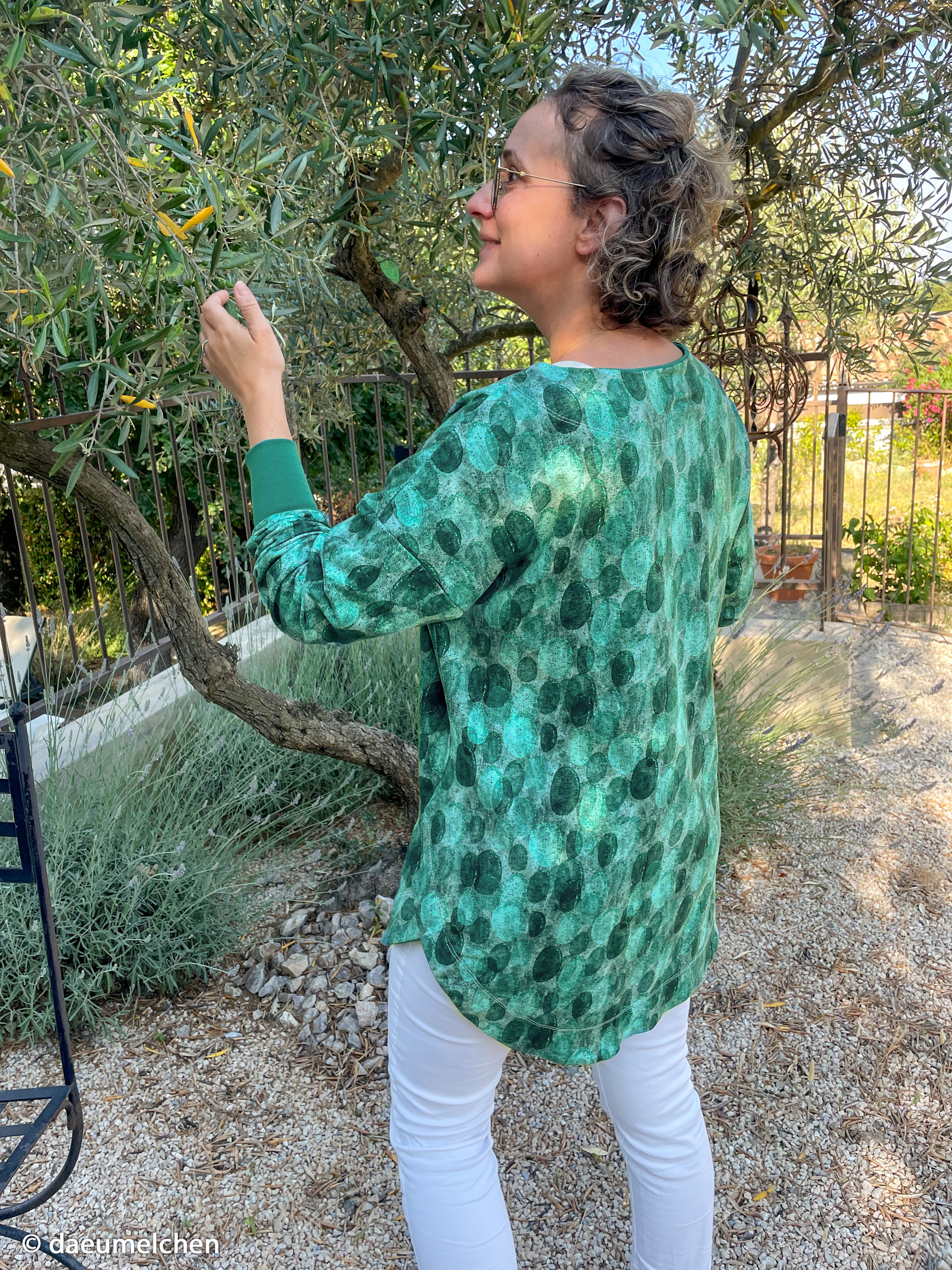 258262 grafische Punkte, grün/mint