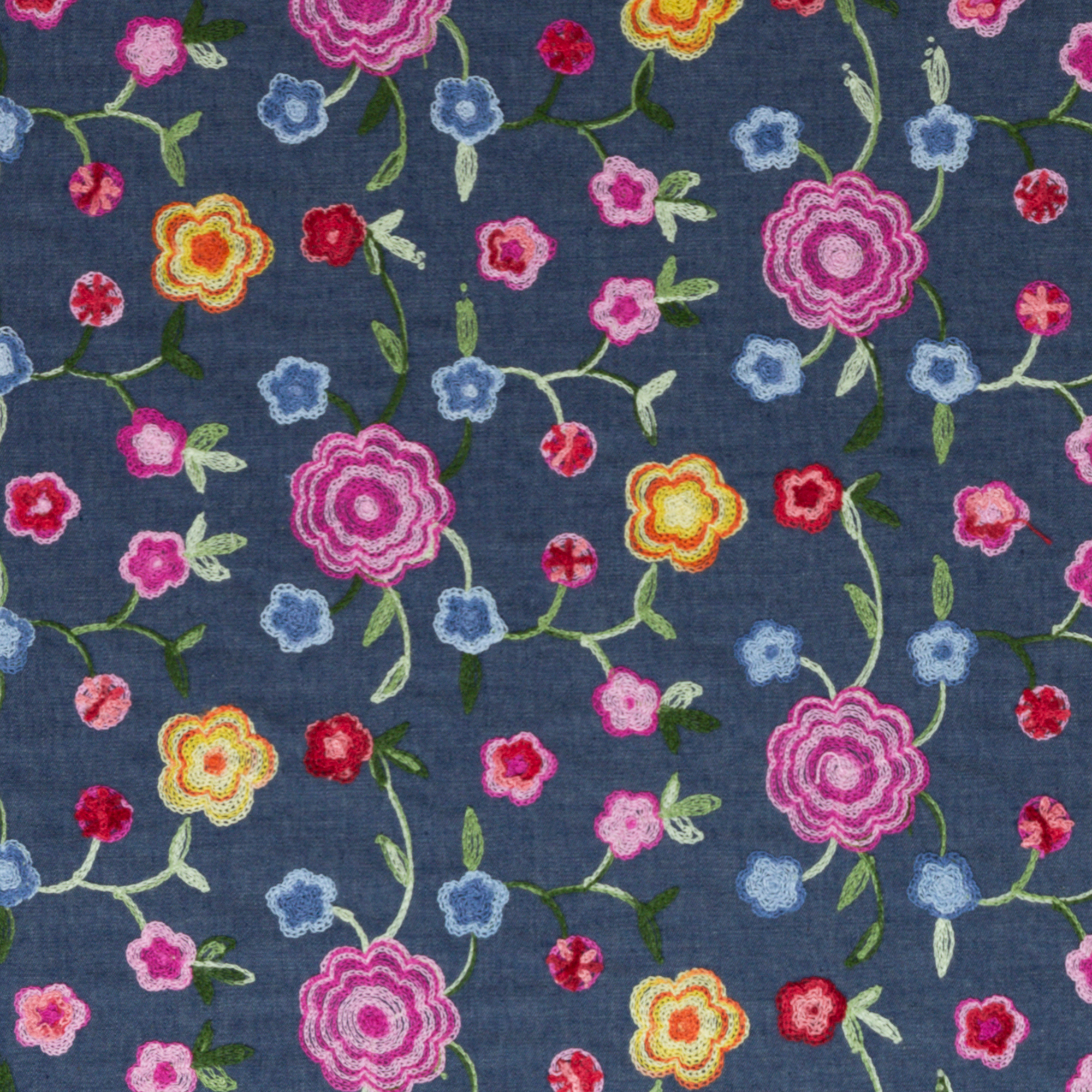 Jasmin **Stickerei**, Mixed fabric