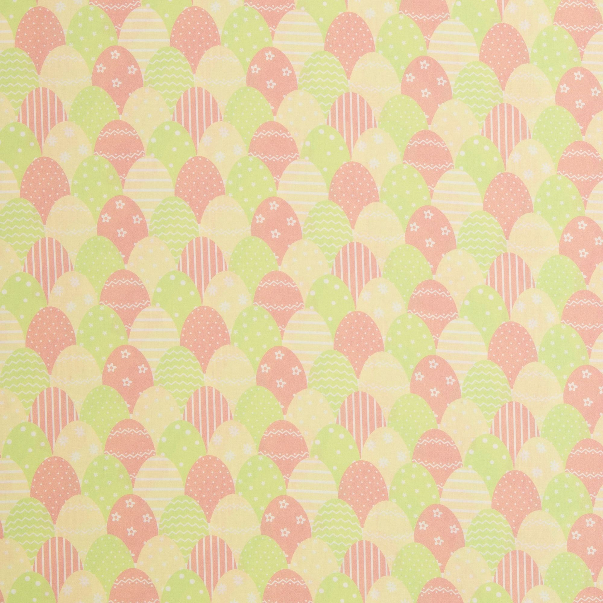 Easter – woven cotton fabric in multicoloured, 40 cm section