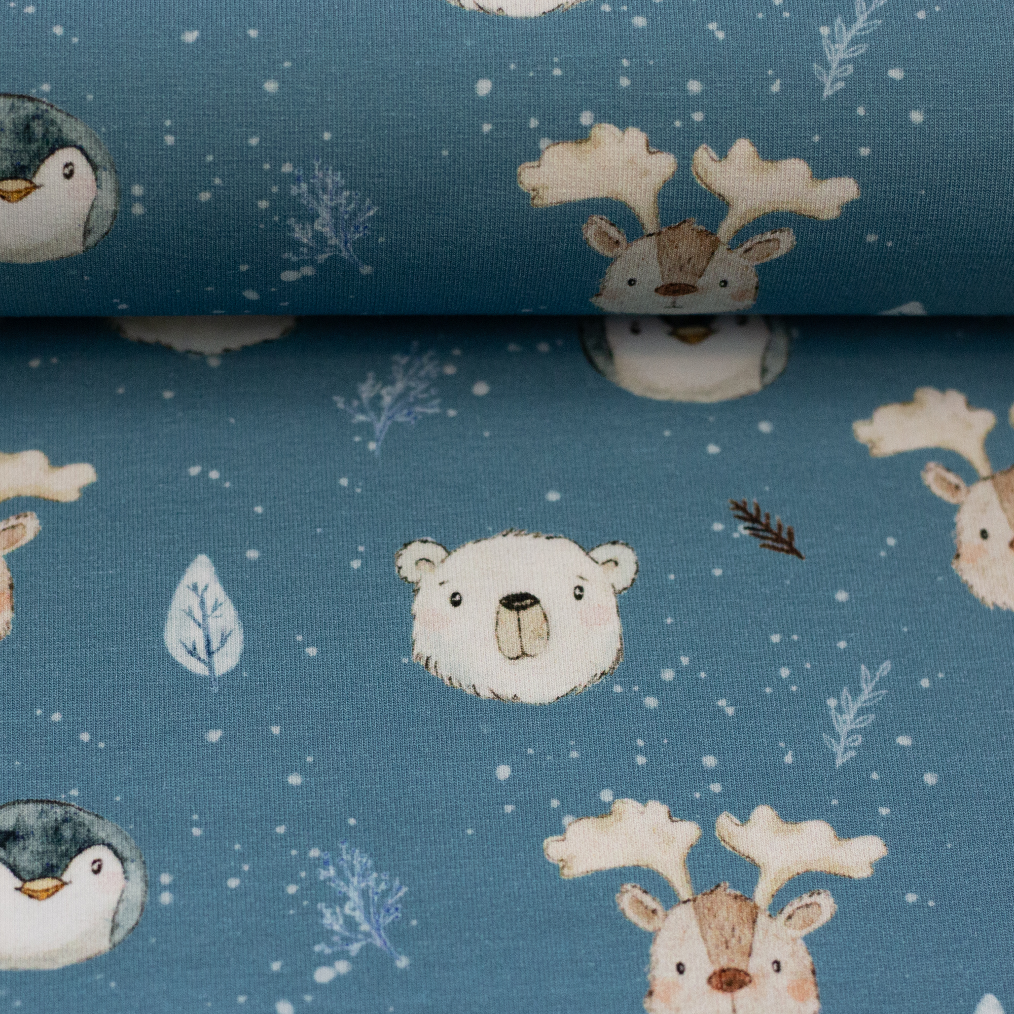 Cute Polaranimals by Christiane Zielinski, Jersey Baumwolle