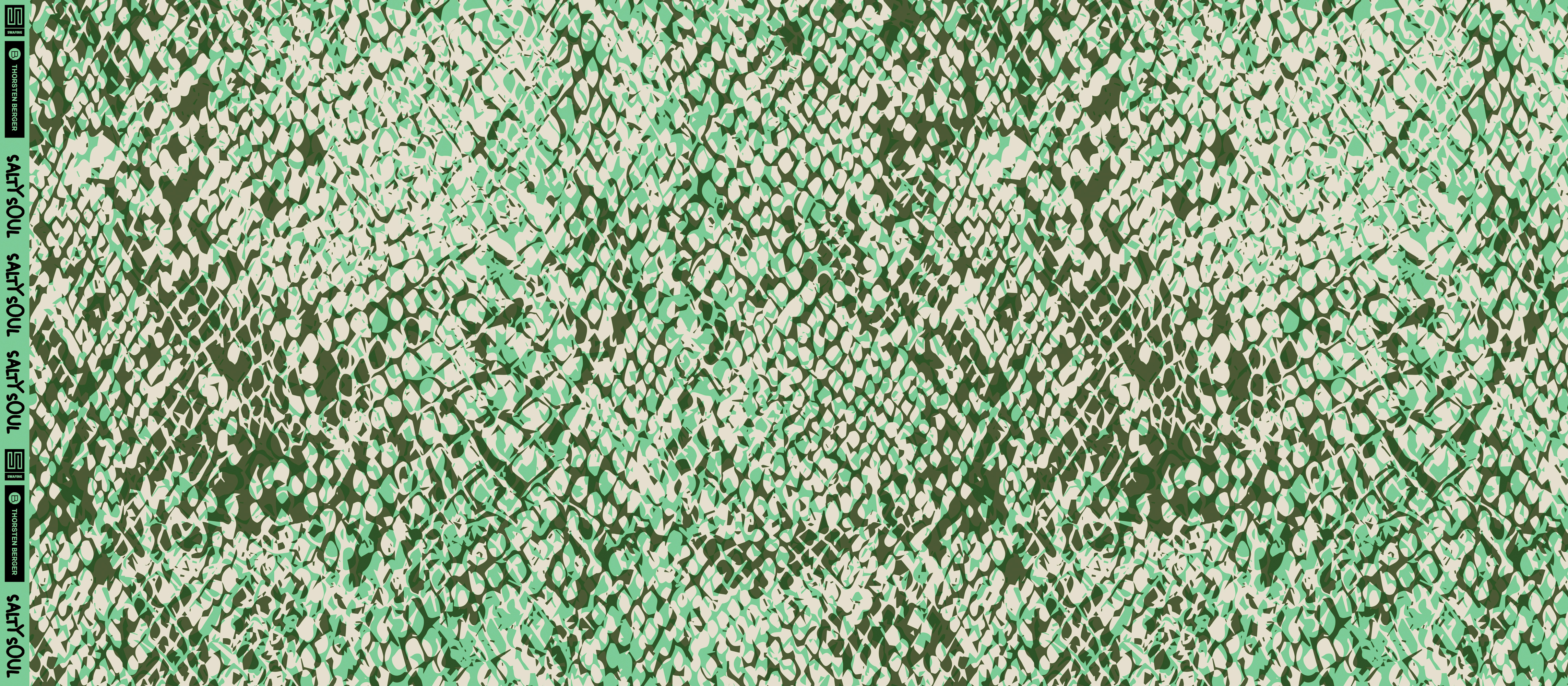 Shiny Scales by Thorsten Berger, Woven Viscose