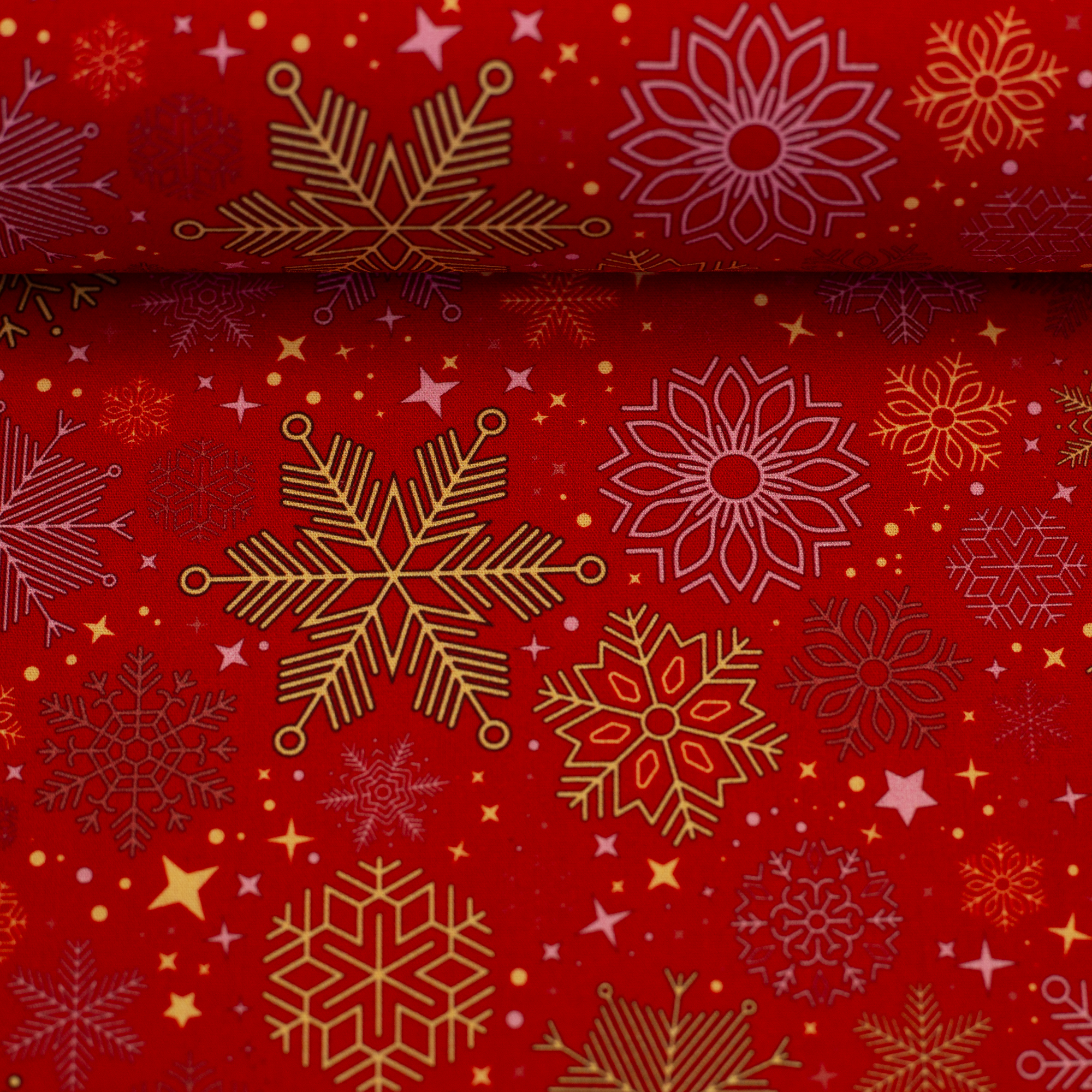 Joyful Christmas, Woven Cotton