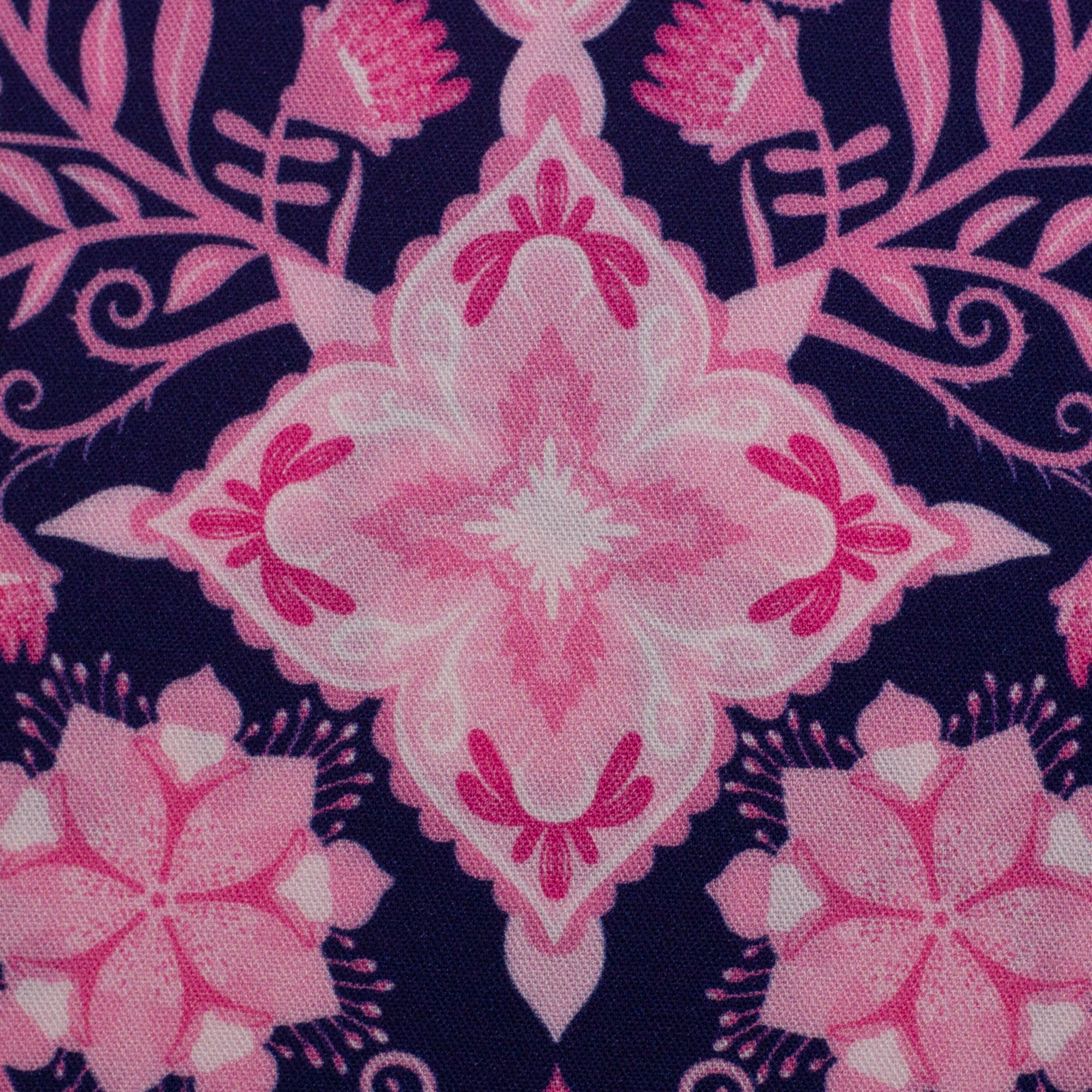 Tropical Flowers Viskose by Bienvenido Colorido, Viskose Webware Tropical Flowers Viskose by Bienvenido Colorido, Viskose Webware