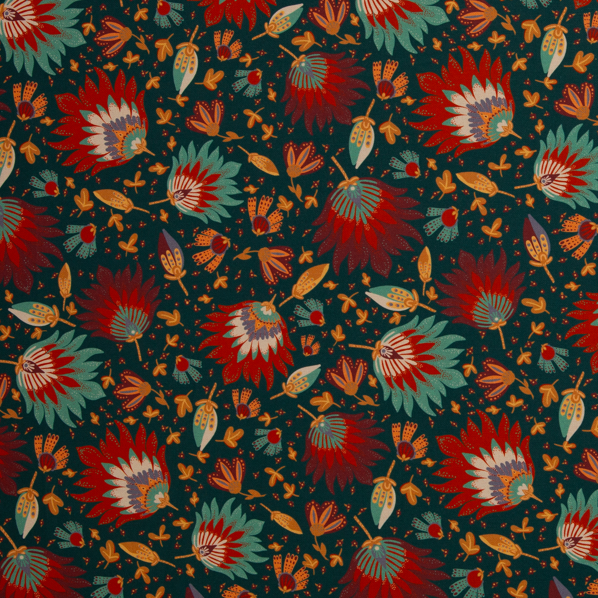 Bold Blooms by Bienvenido Colorido, Canvas